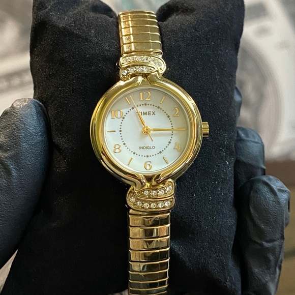 Timex Accessories Gold Timex Glow N The Dark Watch Poshmark